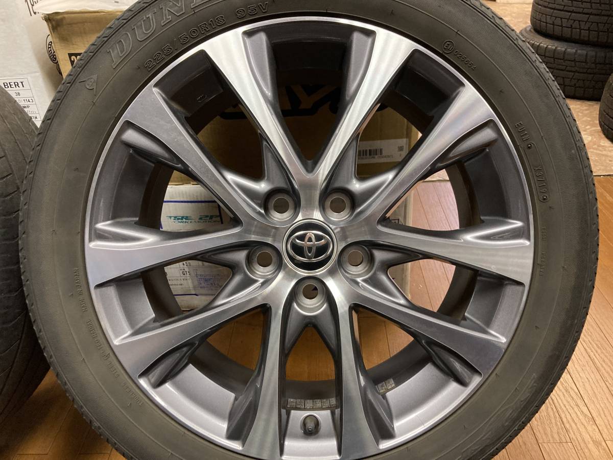 新色追加 新品国産タイヤ付き TOYOTA 50エスティマ純正18インチ 7J 51