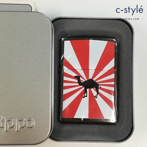 名作 zippo ジッポ camel キャメル タバコ ライター 箱付き