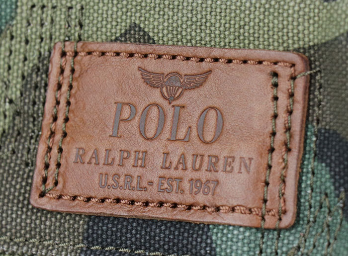 POLO】ポロラルフローレン パッチワーク タイガー キャンバス トート