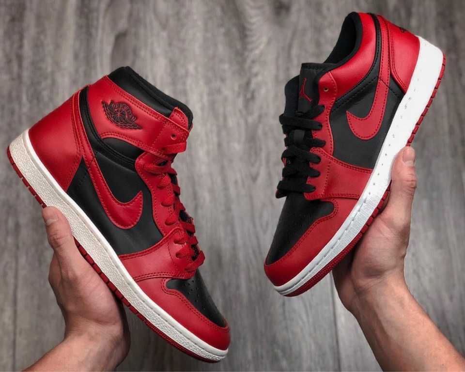 即完売】NIKE Air Jordan 1 Low “Varsity Red” ナイキジョーダン85