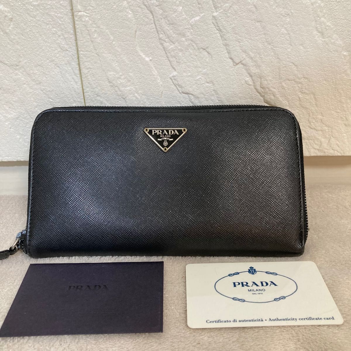 ピンク・ブルー 新品☆PRADA プラダ カードケース フォンケース☆ユニ