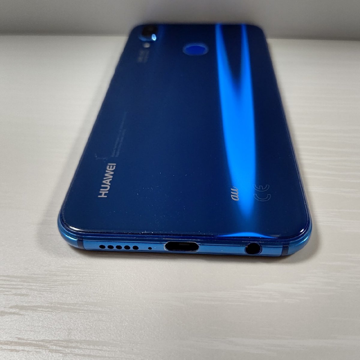 HUAWEI P20 lite クラインブルー ジャンク スマートフォン/携帯電話