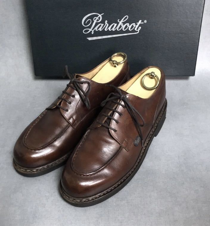 人気TOP 美品 CHAMBORD Paraboot 7 シャンボード パラブーツ