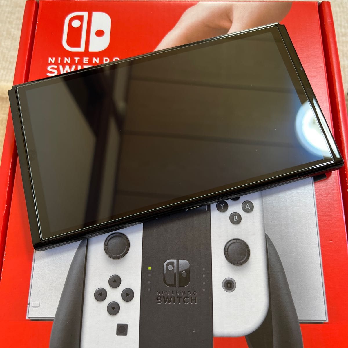 Nintendo switch 本体のみ 有機ELモデル ニンテンドースイッチ本体パネル 付属品なし 任天堂純正品 液晶 画面