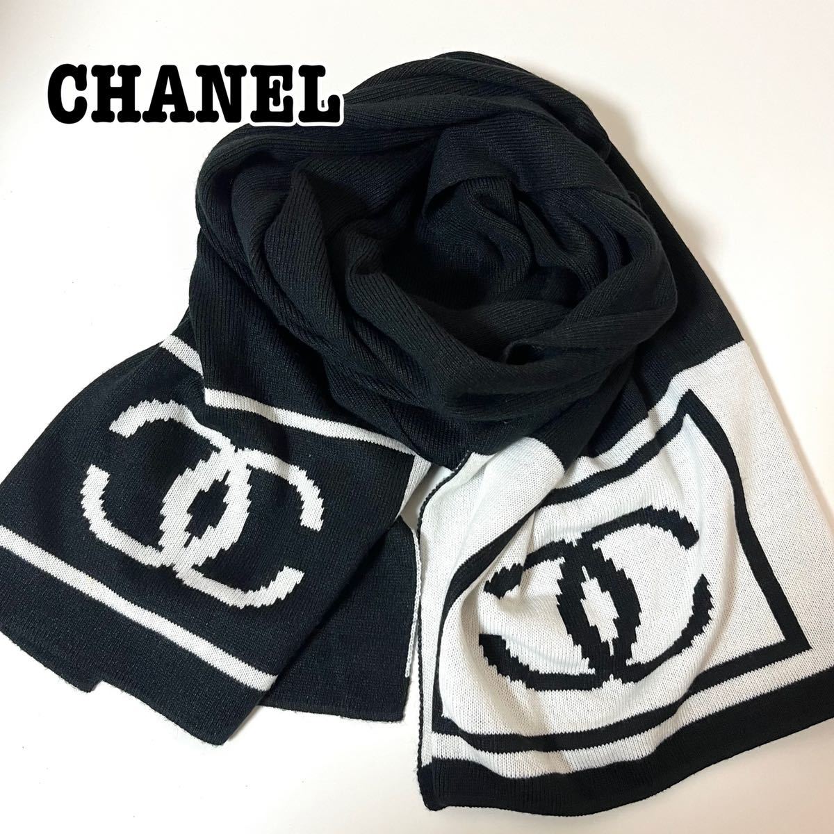 新作高品質 CHANEL リバーシブルマフラー 得価HOT