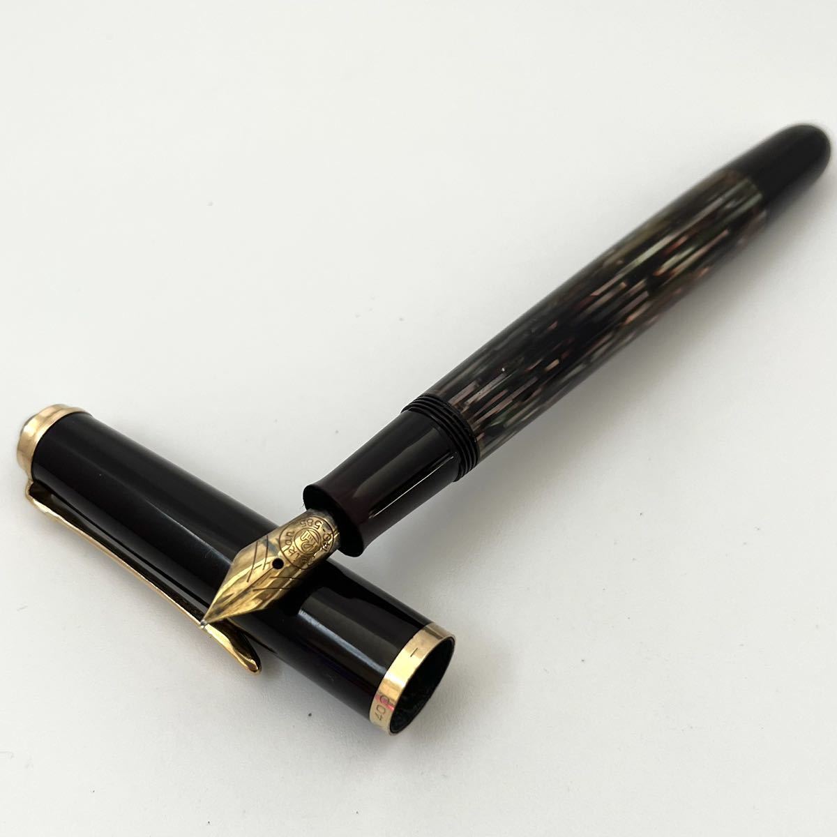 【美品】PERIKAN 400 万年筆 ペン先 14C 585 K14 H 美品】PERIKAN 400 万年筆 ペン先 14C 585 K14 H(Yahoo