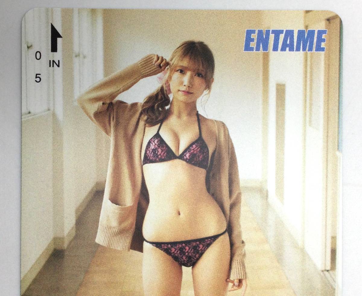  QUO card [. месяц ..] не использовался 500 иен entame bikini model женщина RF