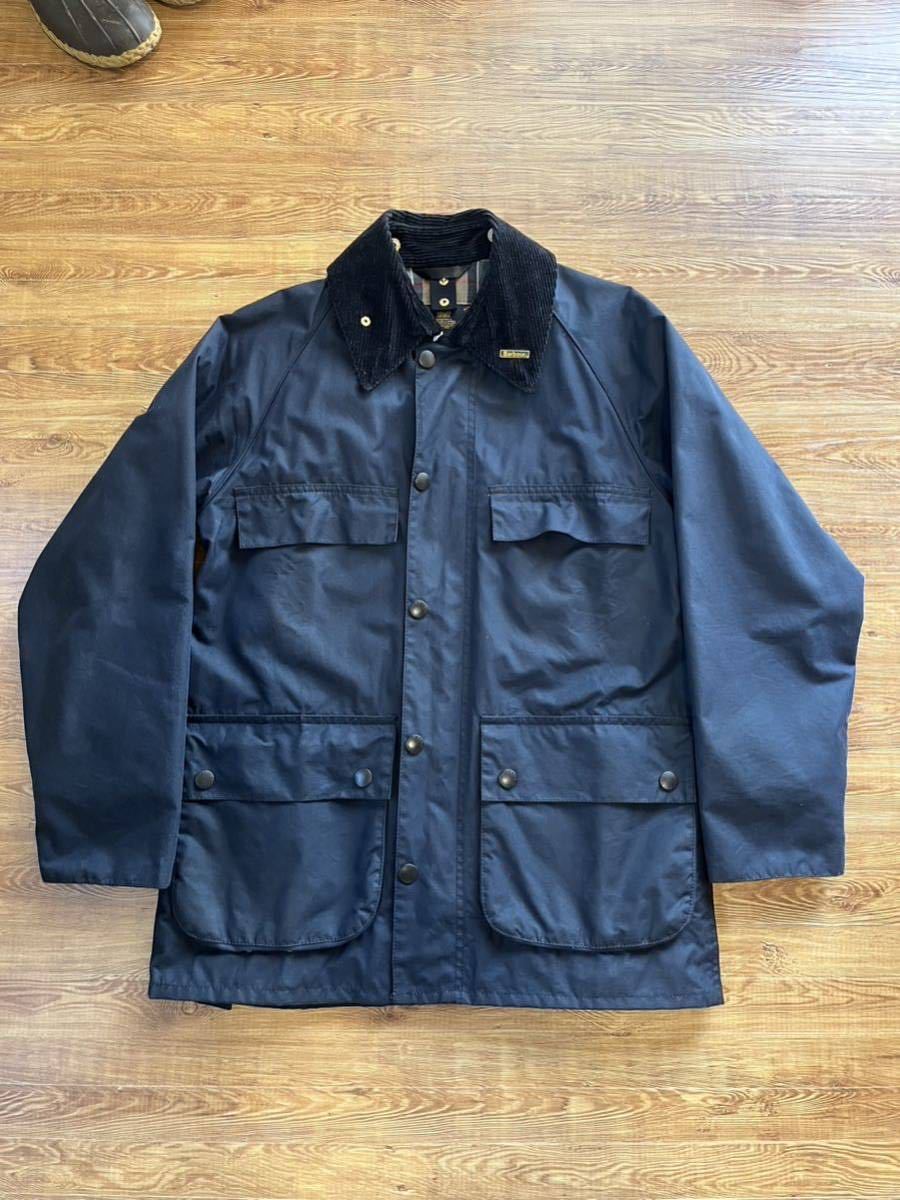 極美品 barbour バブアー spey スペイ L セージグリーン ビデイル-