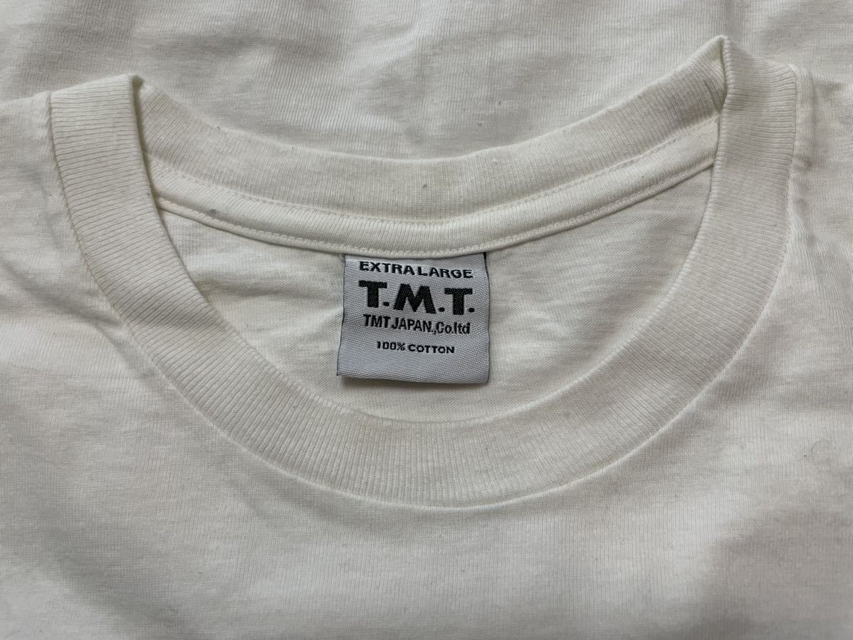 XLサイズ 送料込み TMT 半袖Tシャツ EXTRA LARGE WHITE ホワイト 半袖 Tシャツ 白_画像5