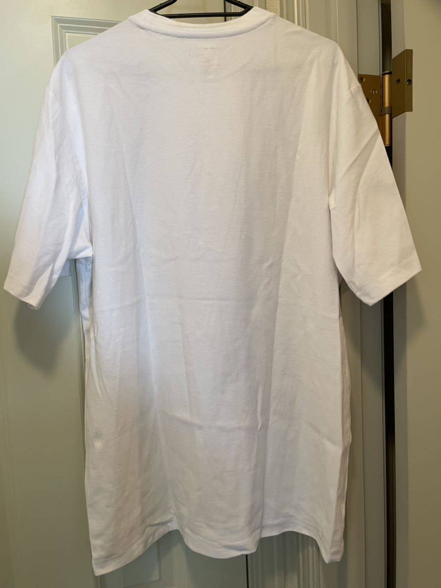 Mサイズ Supreme Chenille Arc Logo S/S Top White Medium 19FW シュプリーム シェニール アーチ  ロゴ 半袖Tシャツ ホワイト 白
