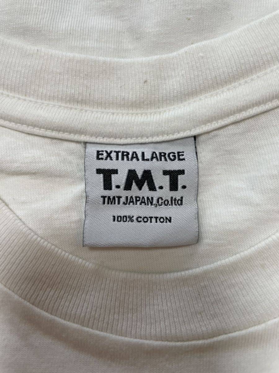 XLサイズ 送料込み TMT 半袖Tシャツ EXTRA LARGE WHITE ホワイト 半袖 Tシャツ 白_画像6