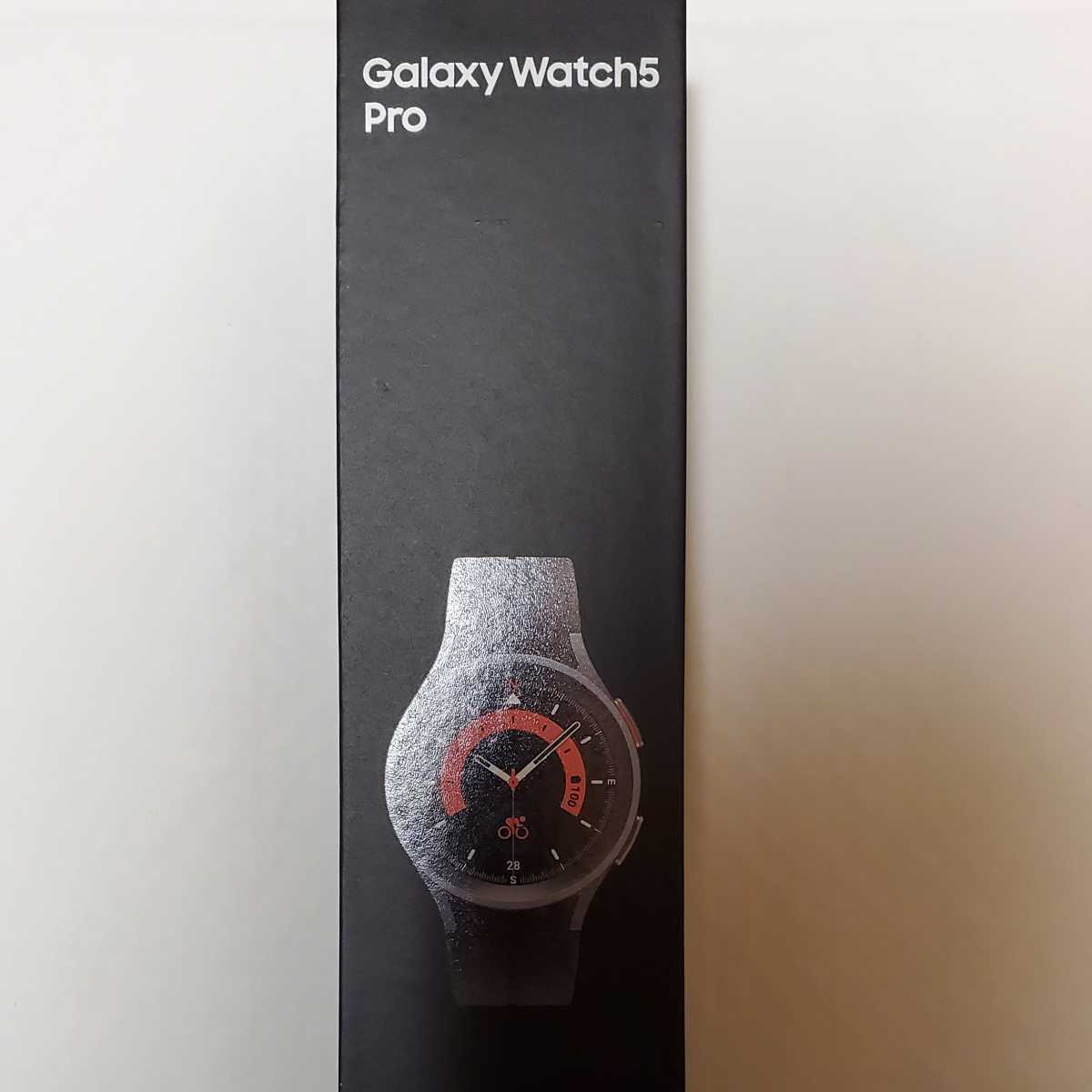 【新品】Samsung Galaxy Watch 5 Pro グレーチタニウム ギャラリーウォッチ 5 プロ