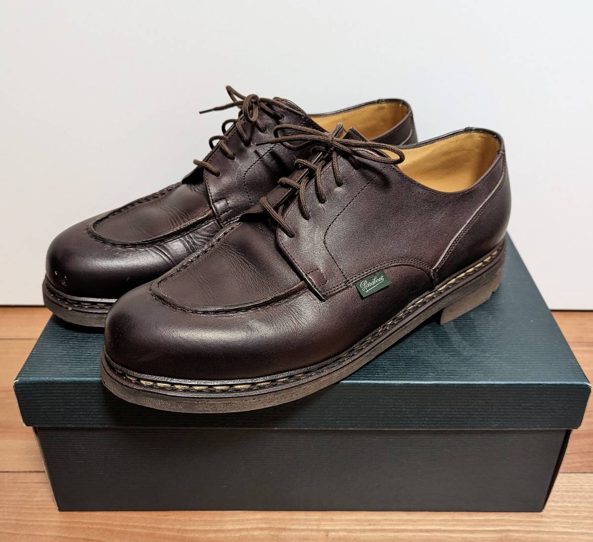 注目ショップ美品 paraboot chambord パラブーツ シャンボード UK7 ドレス | e-48.jp