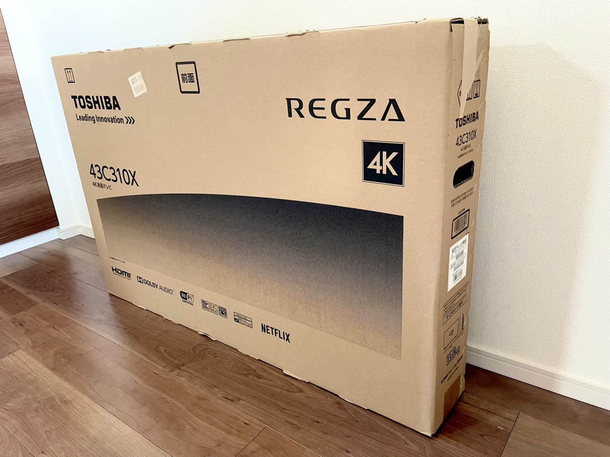 REGZA 東芝 43v型　4K 美品_画像3