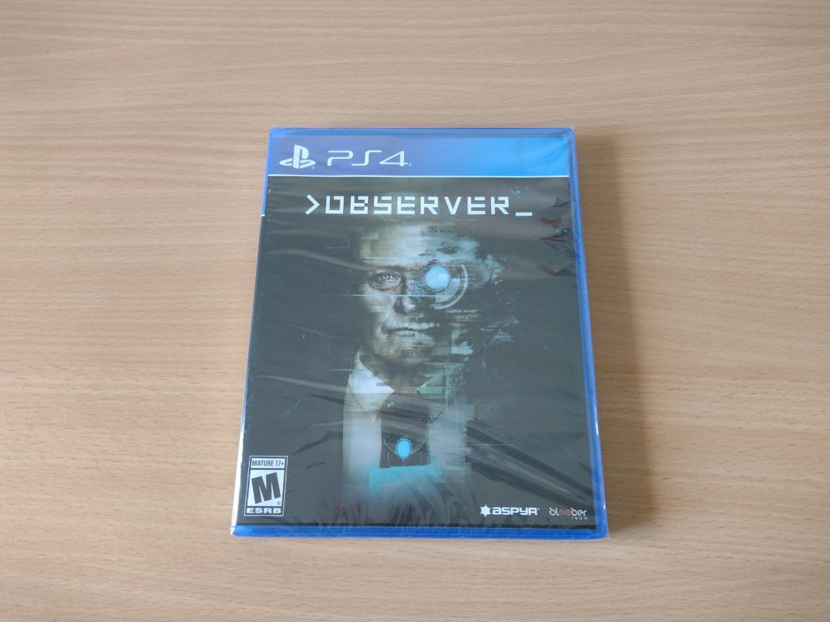 【送料無料】PS4 OBSERVER 北米版（未開封品）:Limited Run Games オブザーバー