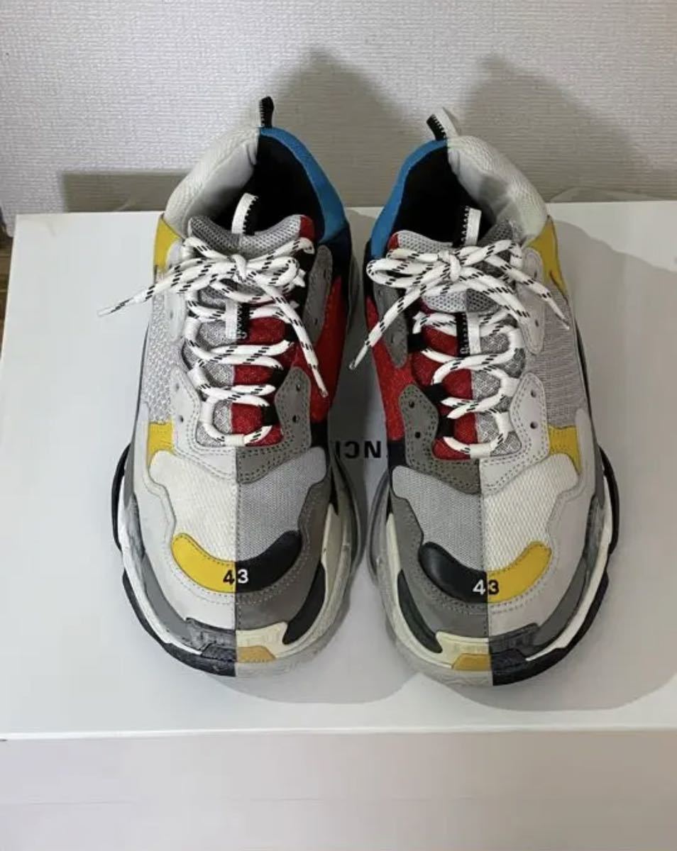 balenciaga TRIPLE S SNEAKER バイカラー43 バレンシアガ トリプルS