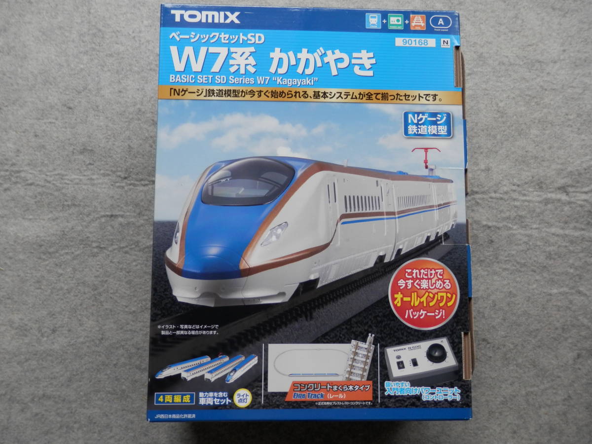 TOMIX W7系　かがやき　ベーシックセットSD 　90168　等_画像2
