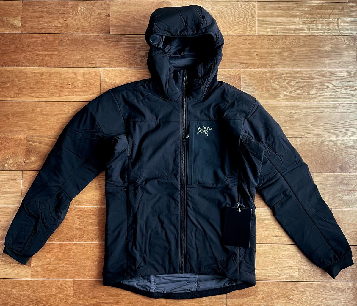 高評価! 24007 フーディ アークテリクス プロトン Medium Black Men's