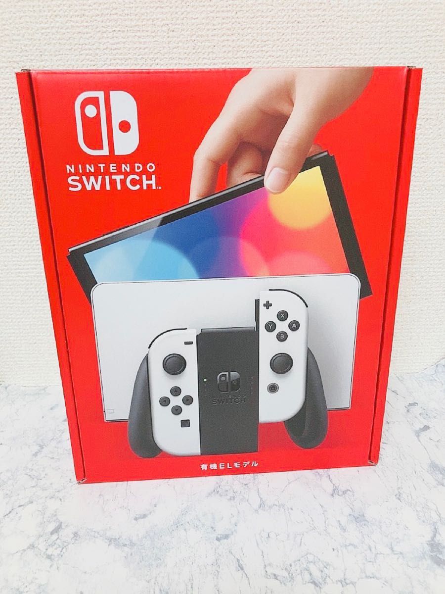 【未開封】Switch本体 有機EL JCホワイト その他 テレビゲーム 本・音楽・ゲーム 購入卸値