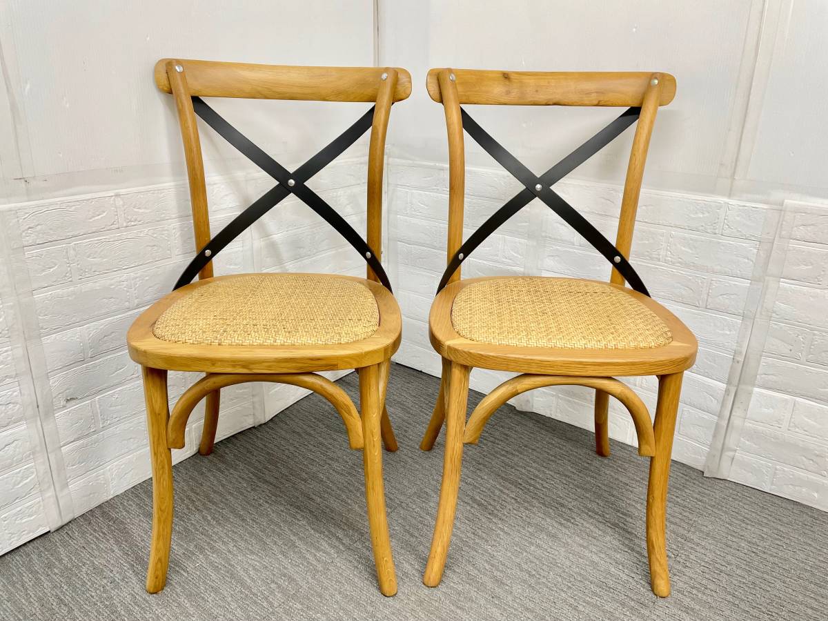 人気ブランドを クラッシュゲート クロスバックチェア X-BACK CHAIR