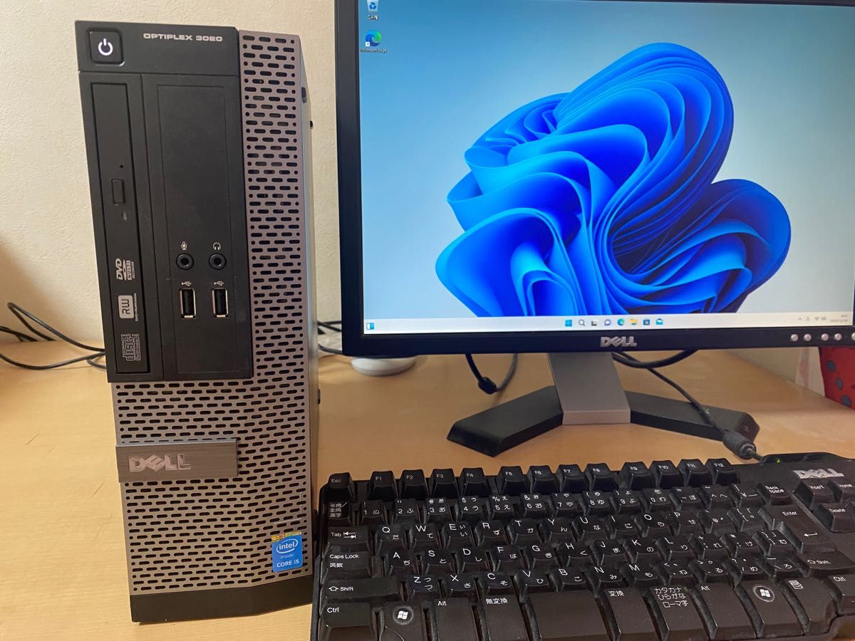 ファッションの 22型液晶モニターセットDell 3020 SFF Win11 MS Office