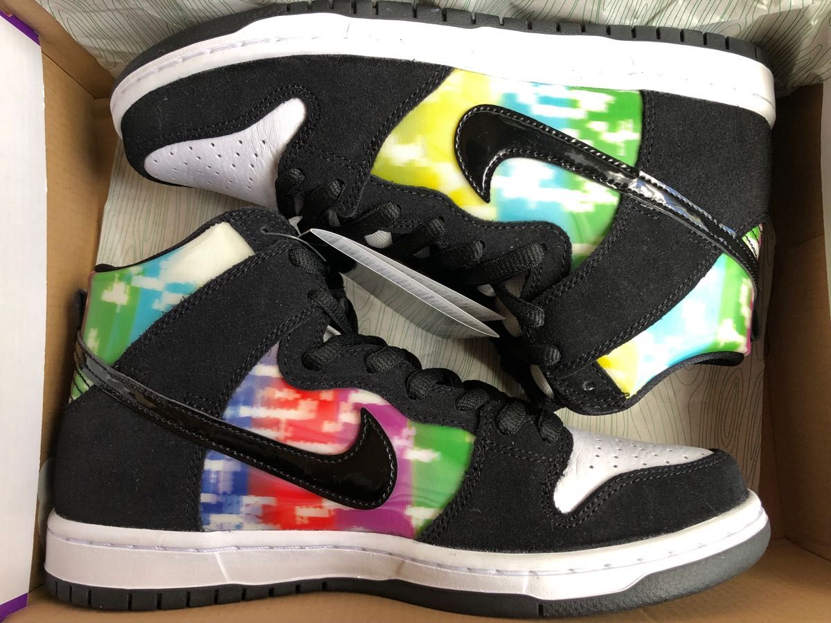 NIKE SB DUNK HIGH PRO TEST PATTERN 26 0cm Yahoo!フリマ（旧）-