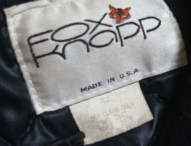  американский производства FOX KNAPP бушлат 42 темно синий PEA JACKET PEA CORT бушлат America производства MADE IN USA