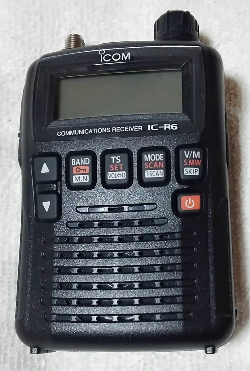 航空祭の必需品 受信改造済アイコムIC-R5エアバンドレシーバー ICOM IC-R5 マルチバンドレシーバー 高帯域受信機 航空祭に