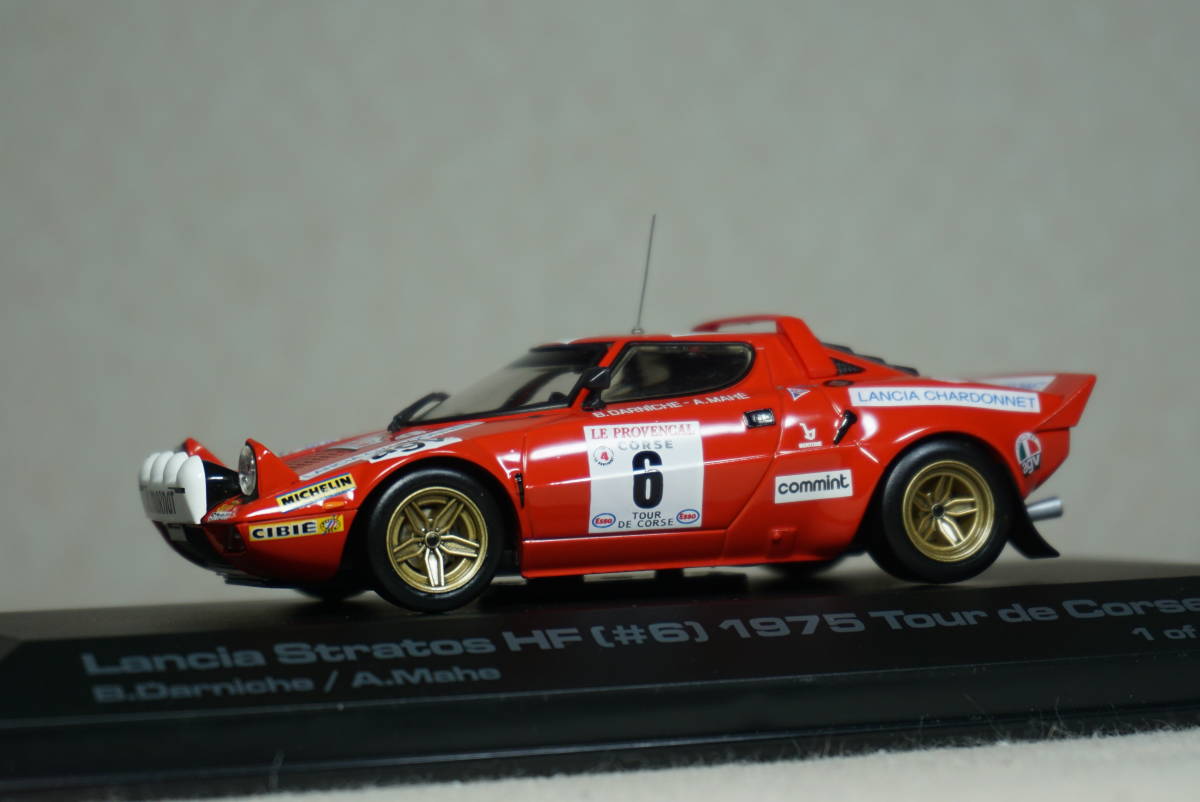 1/43 ダルニッシュ ツールドコルス 優勝 シャルドネ hpi Lancia Stratos HF Chardonnet #6 Darniche ランチア ストラトス 1975