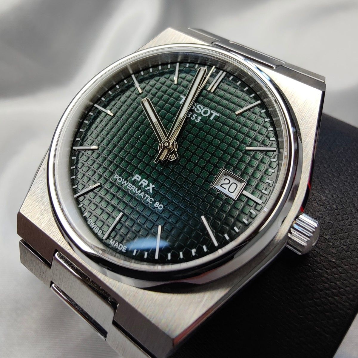 ティソ PRX オートマチック TISSOT Tレース レーシングウォッチ PRX クロノグラフ POWERMATIC TISSOT 80 腕時計