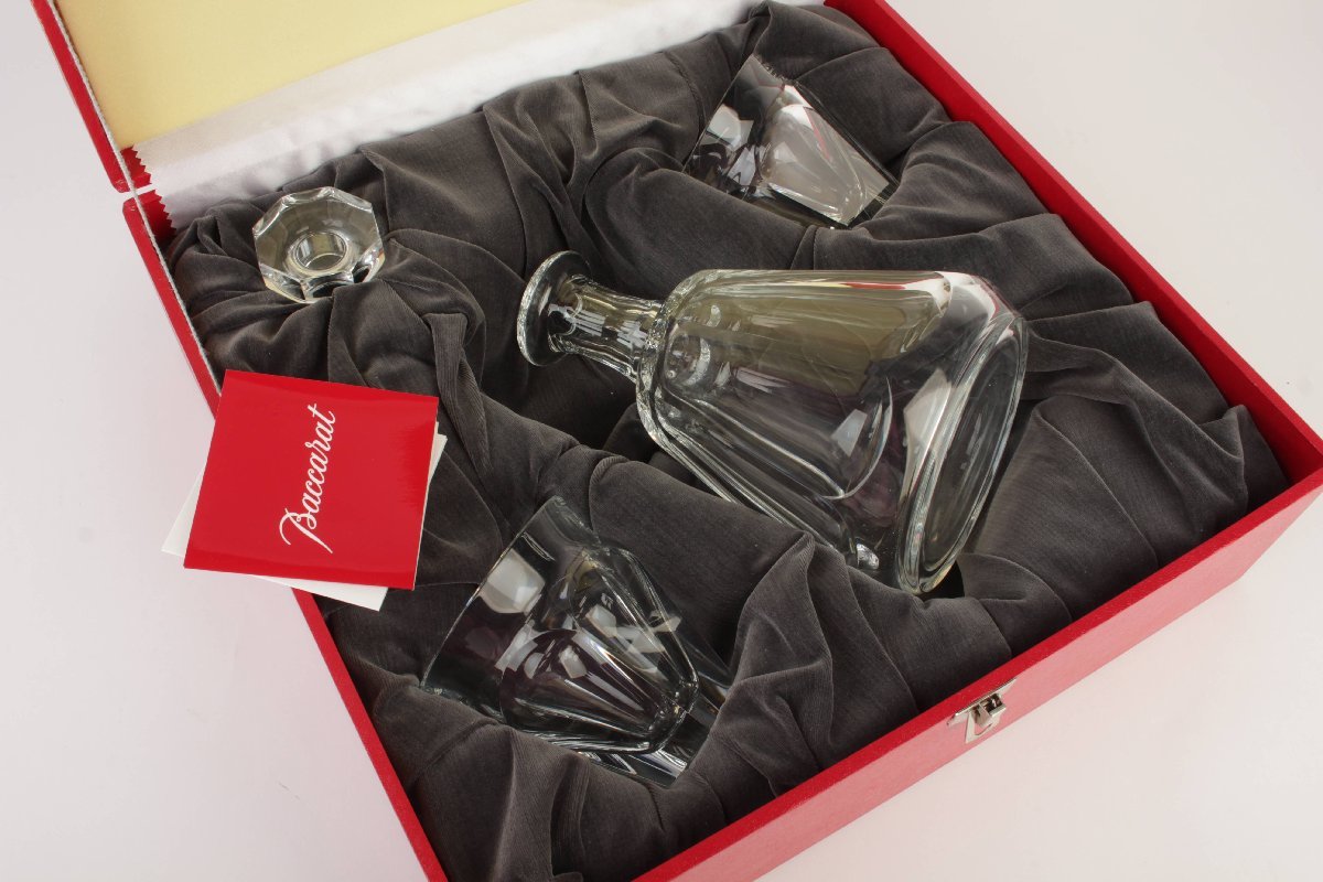 Baccarat バカラ タリランド デキャンタ ウィスキーボトル&タンブラー 2客セット 専用箱付き クリスタルグラス ガラス
