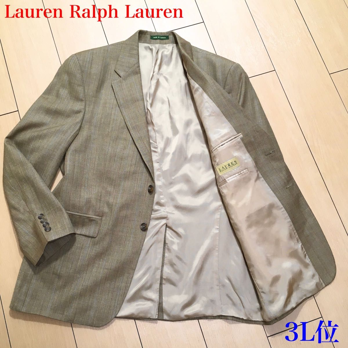 ナラカミー Ralph Lauren RALPH LAURENカシミヤ混ヘリンボーンジャケットブラウンチェック11美品の通販 by  1日と5と0の付く日は10%off❗️即日発送｜ラルフローレンならラクマ くださいま