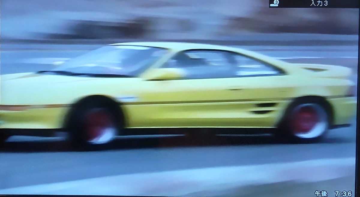 VHS видео MR2 SW20 super sport driving Speed Mind