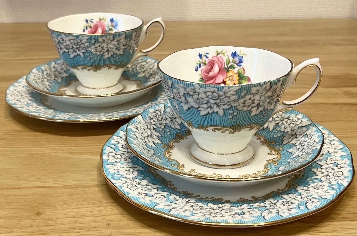 ロイヤルアルバート　ROYAL Albert エンチャントメント カップ&ソーサー　プレート　トリオ