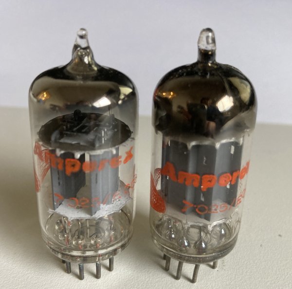 デッドストック Amperex アンペレックス ドイツ製 12AX7 真空管 デッドストック Amperex アンペレックス ドイツ製 12AX7 真空管