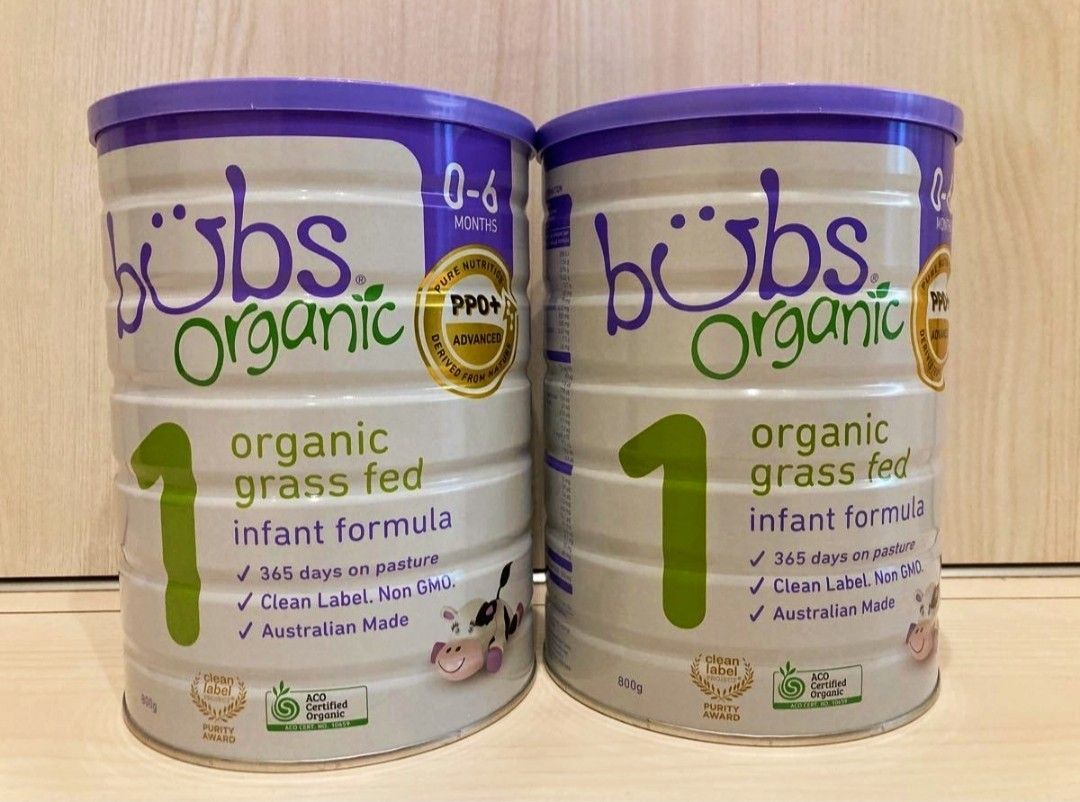 ギフト (4缶)Bubs Organicバブズオーガニック粉ミルクS1-Fremon出品 