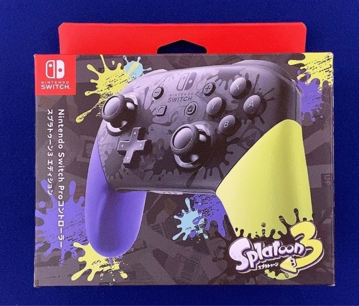 任天堂純正 Nintendo Switch Proコントローラー スプラトゥーン3