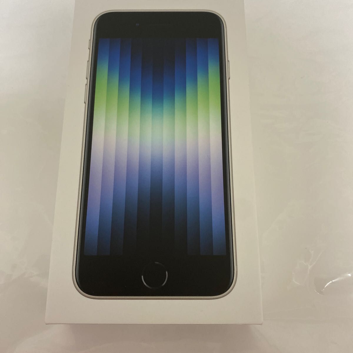 新品未使用 未開封」iPhone SE 第3世代64GB スターライト(ホワイト