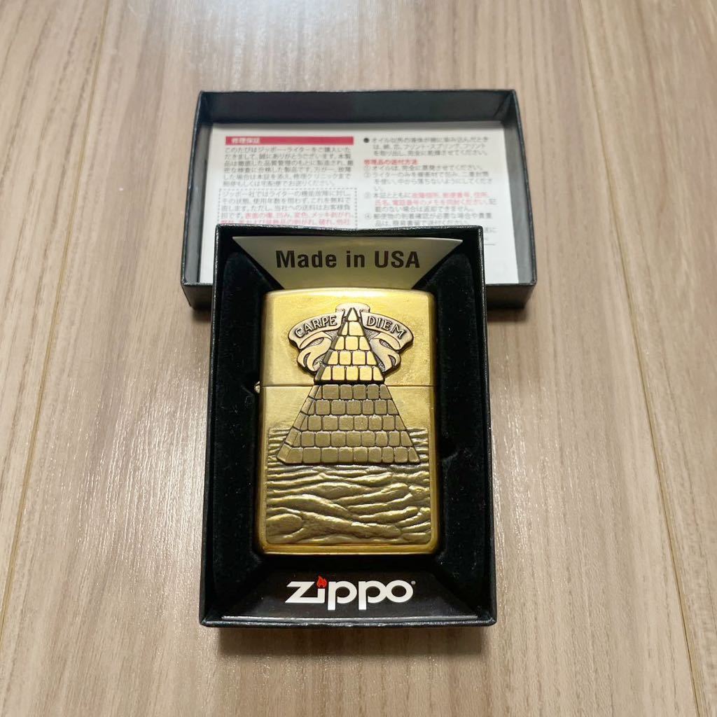 メーカー・】 ZIPPO CARPE DIEM フリーメイソン プロビデンスの目 廃盤