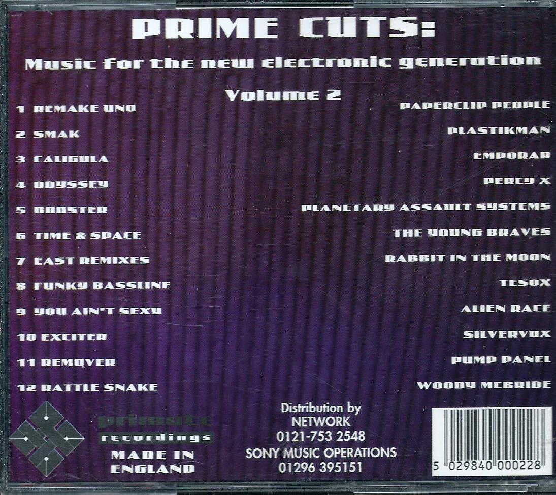 ■V.A. - Prime Cuts Vol.2★Paperclip People Carl Craig Plastikman Richie Hawtin Percy X Pump Panel Woody McBride★Ｓ６７_画像2