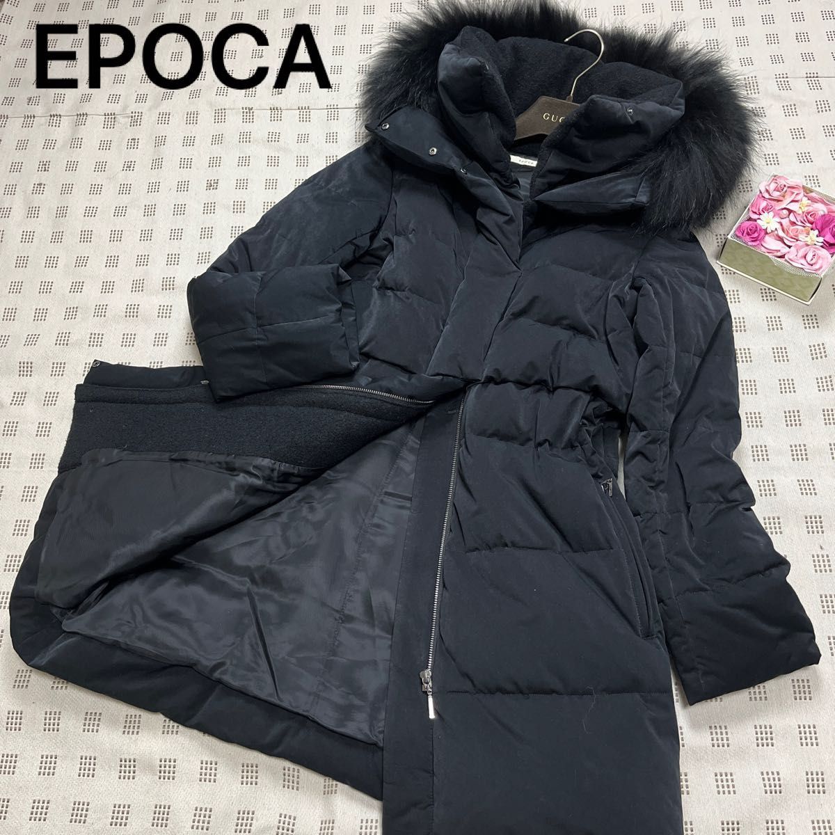 豊富な国産 EPOCA - エポカ ダウン ロングコートの通販 by りー's shop