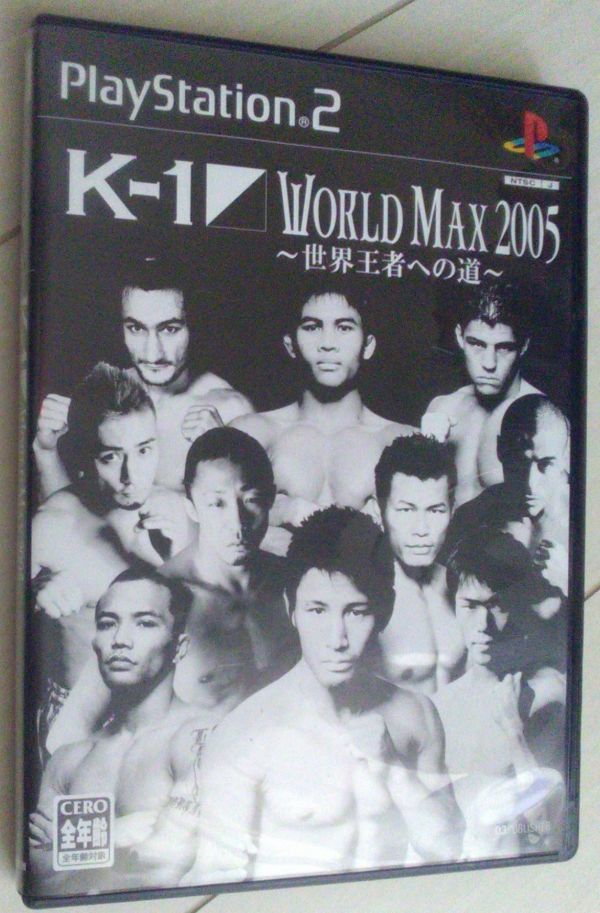 【匿名発送・追跡番号あり】 K-1 WORLD MAX 2005 ～世界王者への道～ 説明書なし プレイステーション2_画像1