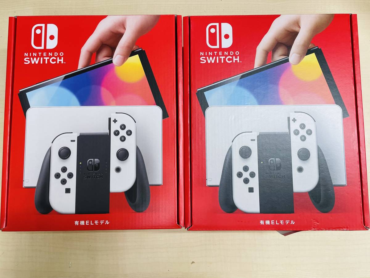 2個セット】 Nintendo Switch 有機ELモデル ホワイト 新品未開封 aka.ac.id