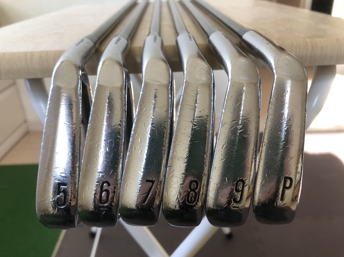 希少品 SRIXON ZX7アイアン 5〜P 6本セット モーダス115S-