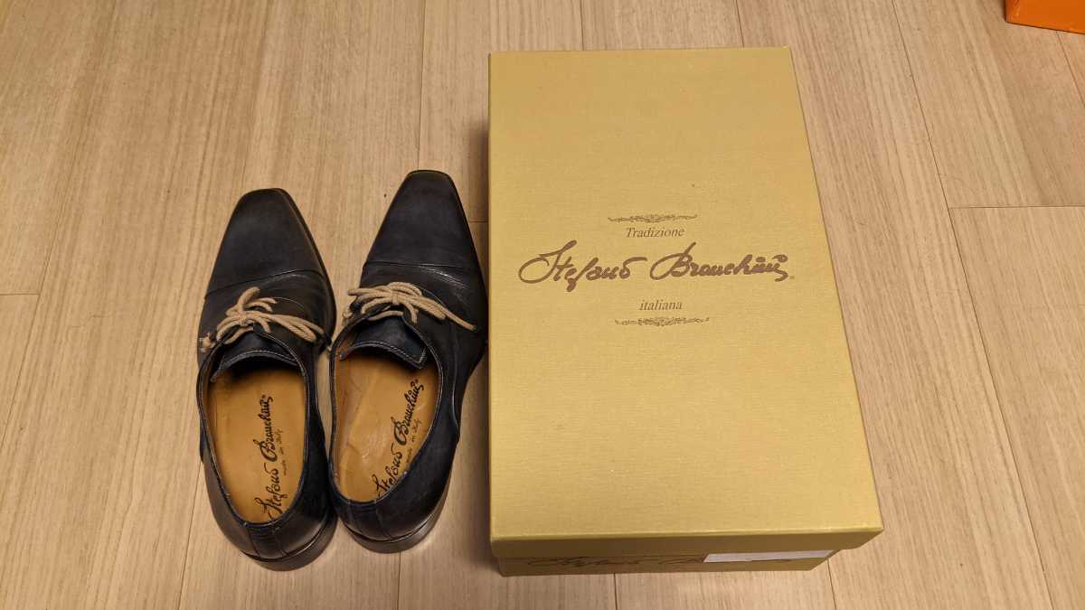 8周年記念イベントが 美品 ステファノブランキーニ ビジネスシューズ