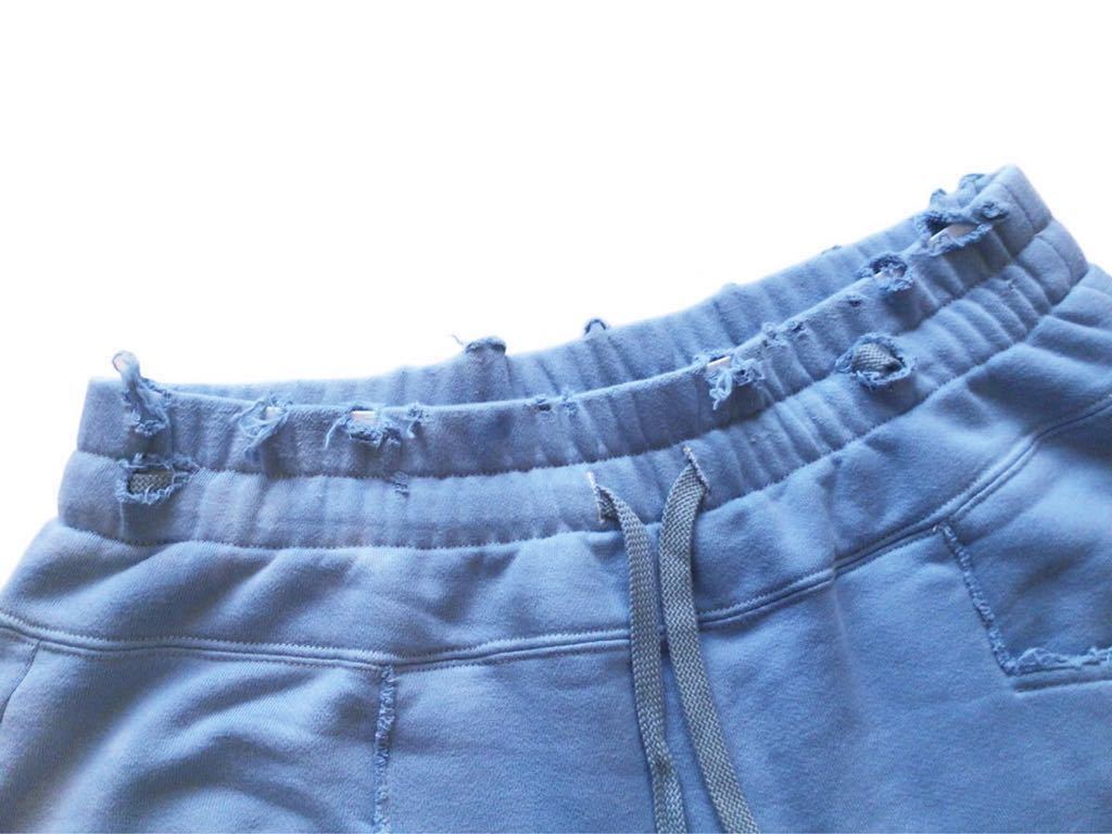 CVTVLIST CTLS USUAL SHORTS”BLUE DAMAGED“カタリスト ユージュアル