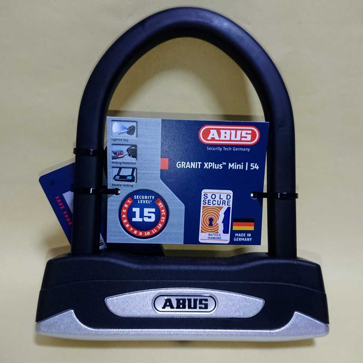 大割引 ABUS GRANIT XPlus Mini U字ロック / アブース エイブース