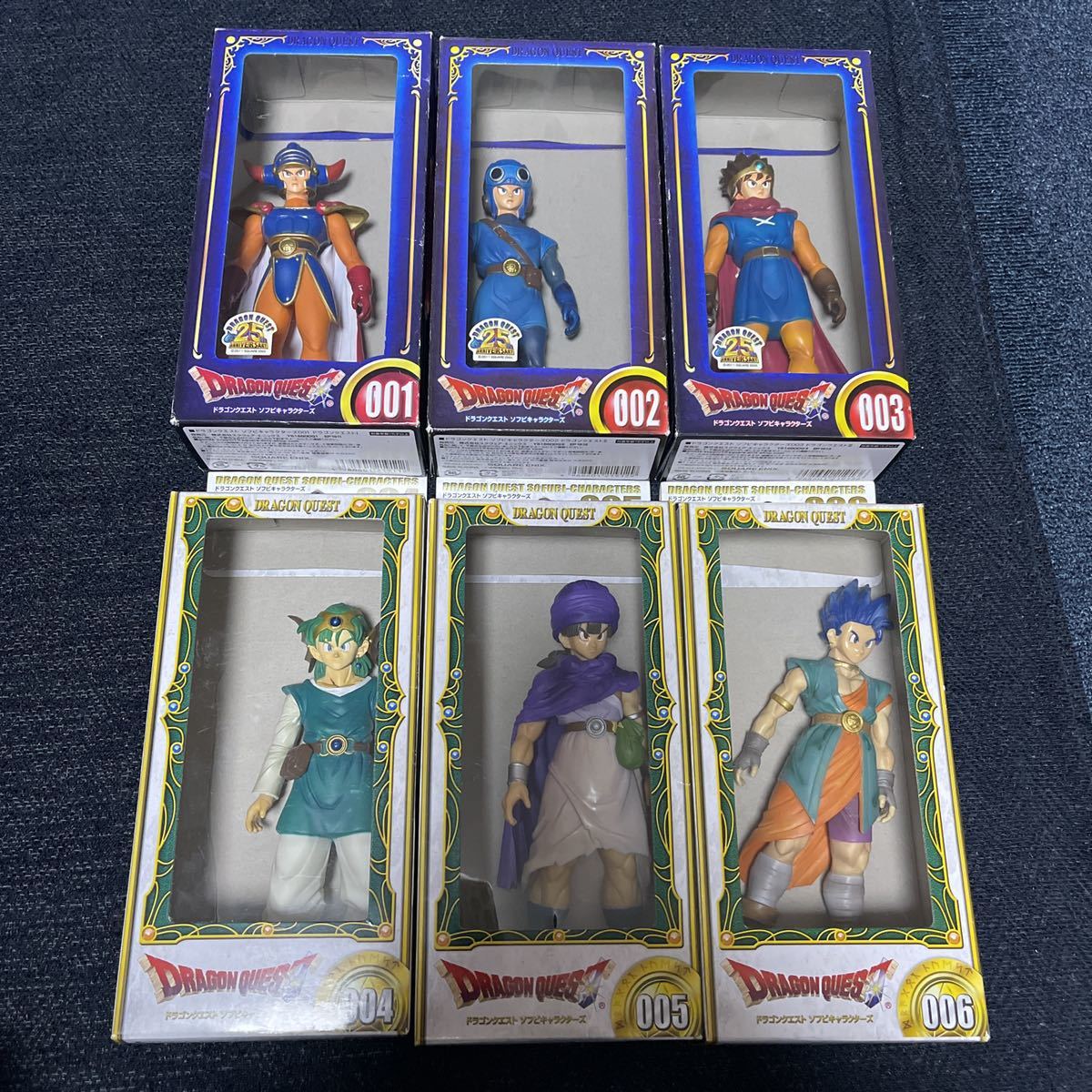  Dragon Quest sofvi character z001~006 all 6 kind full comp set breaking the seal settled box attaching gong ke figure item z guarantee Lee 