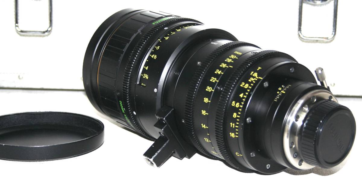 FUJIFILM FUJINON Fuji non HD CINE HAe5×6-FC T1.8 6-30mm super zoom lens operation goods 