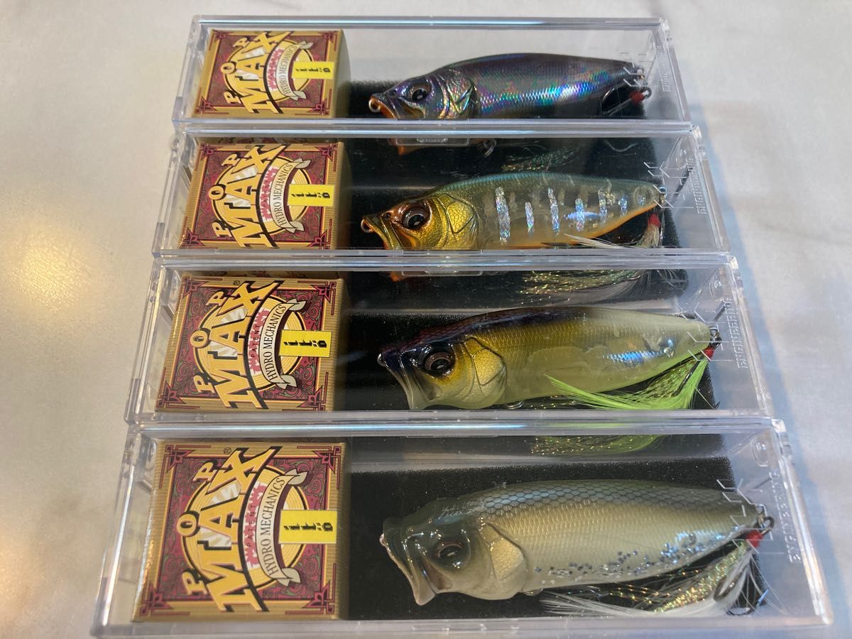 メガバス Megabass ポップマックス POP-MAX 4個セット